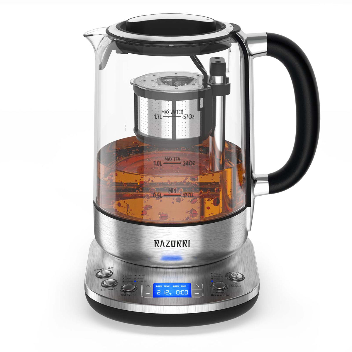 BARITON 3 in 1 water kettle/TEA MAKER /coffee maker &Powered by Strix  Technology