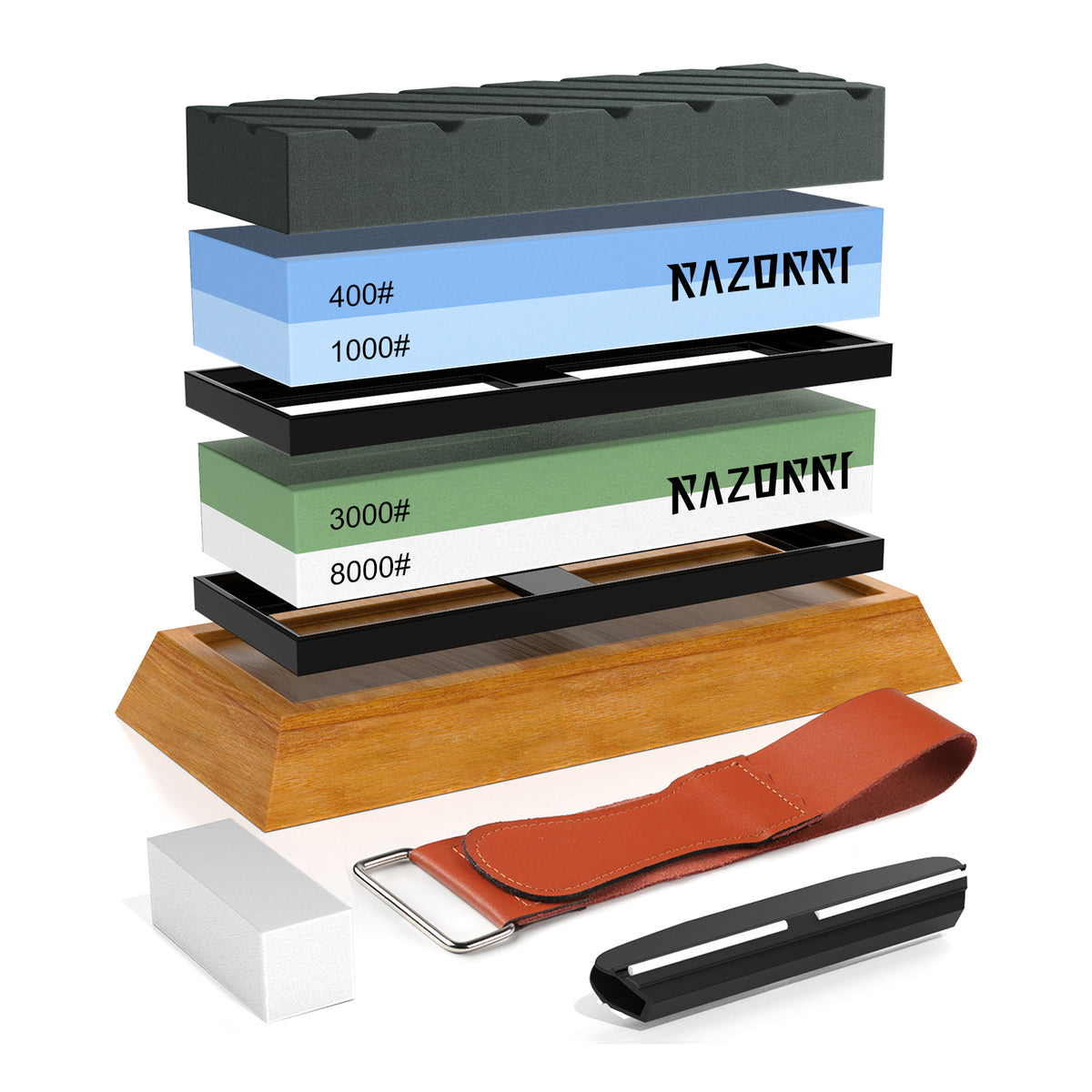  Knife Sharpening Stone Kit, KERYE Professional